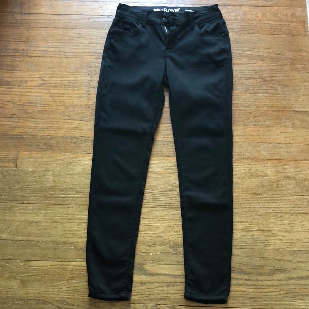 Black Slim Fit Pants wallflower